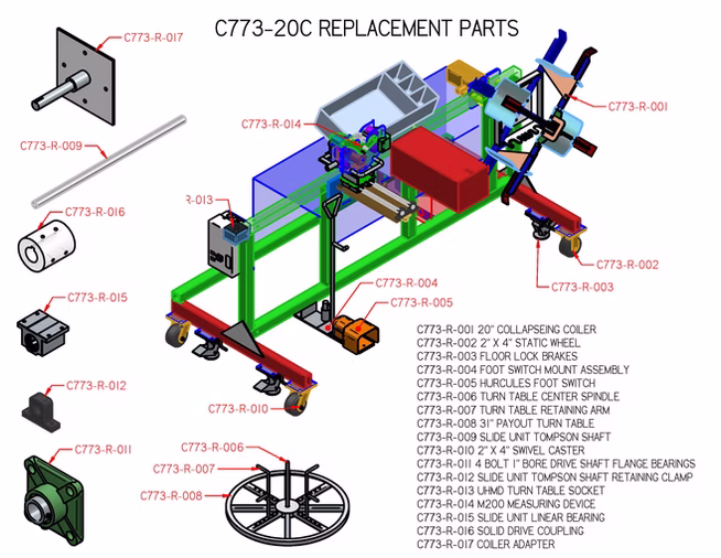 C773 Series Heavy Duty Hydraulic Coiling Machines - View 7