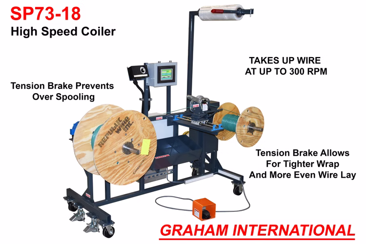 SP73-18 High Speed Coiling Machine | Graham International