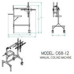 C68 Series Manual Coiling Machines - View 3