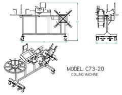 C73 Series Powered Coiling Machines with Turntable - View 3