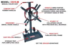 CS Series Mobile Coiling Cart - View 1