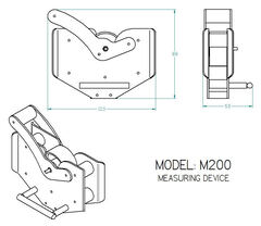 M200 / M200WD Measuring Device (2" Capacity) - View 7