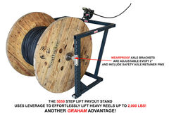 5059 Step Lift / Tip-Up Payout Cart - View 2
