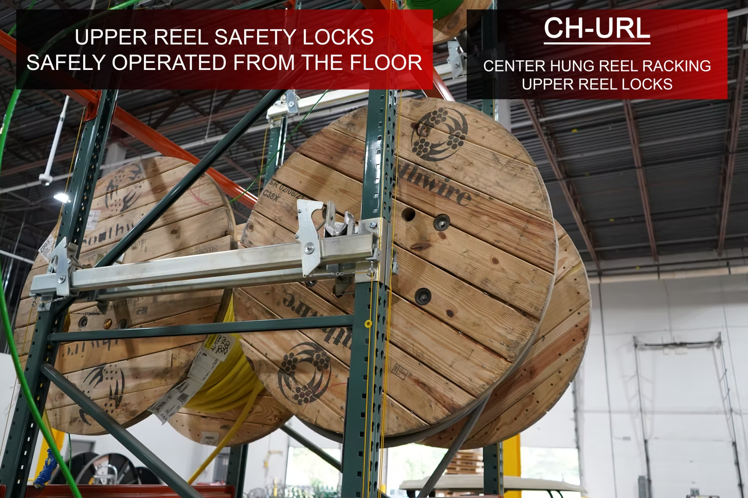 Center Hung Double Depth Reel Rack - View 3