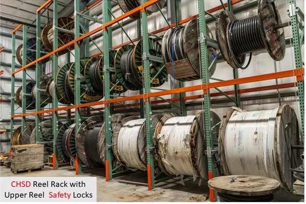 CHSD Single Depth Center Hung Reel Rack 10,000 LB. | Graham International