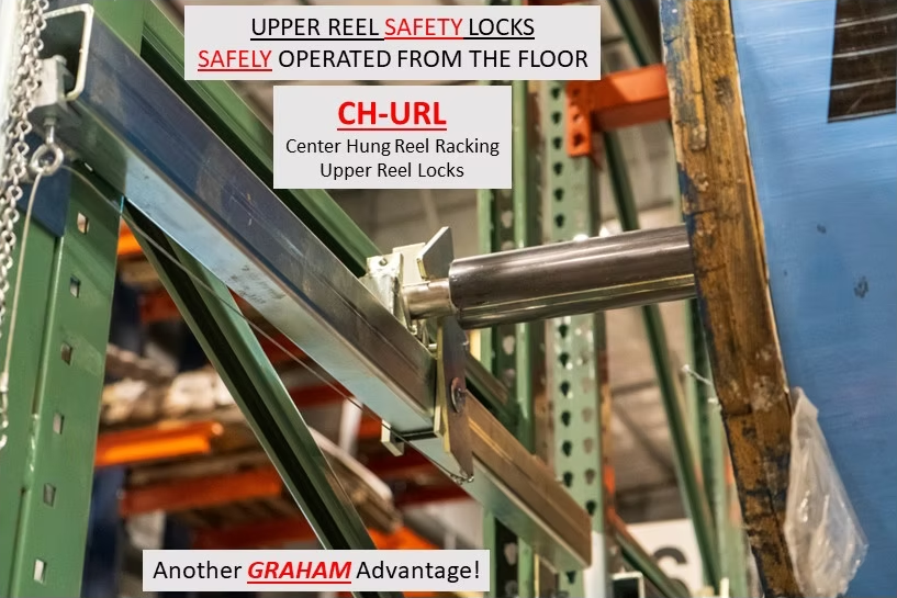 CHSD Single Depth Center Hung Reel Rack 10,000 LB. - View 6