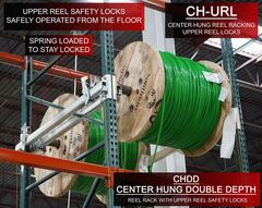Center Hung Double Depth Reel Rack - View 2