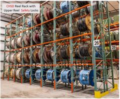 CHSD Single Depth Center Hung Reel Rack 10,000 LB. - View 2