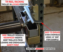 TR Double Depth Reel Rack 5,000 LB. - View 3