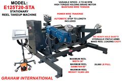 Model E125T20-STA Shaftless Automated Stationary Takeup - View 1