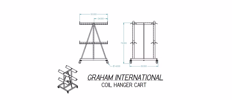 Coil Hanger Cart - View 3