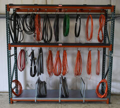Remnant Coil Storage Rack - View 1
