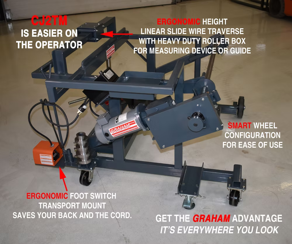CJ2TM Reel Takeup Machine - View 5