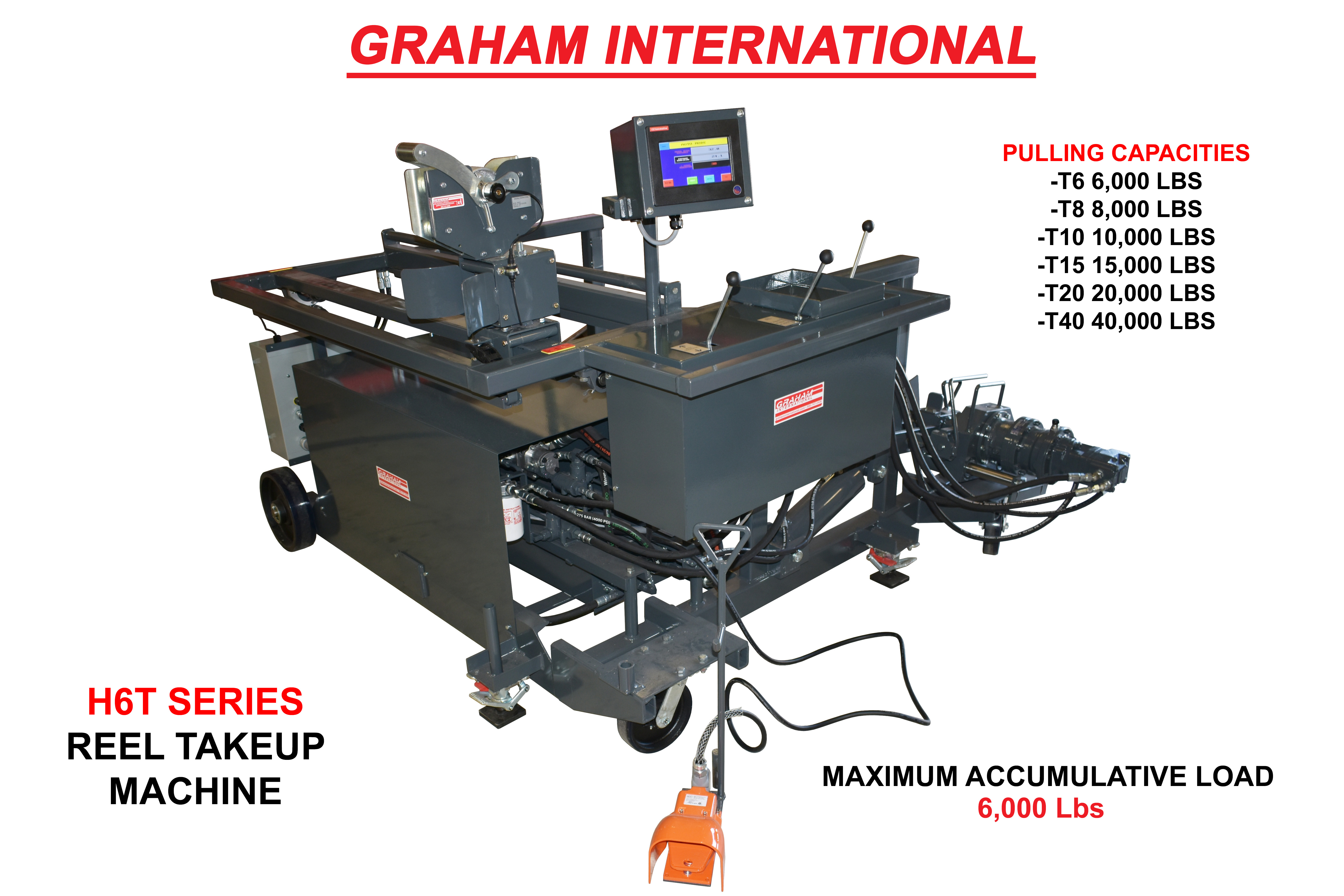 H6T Series Reel Takeup Machines | Graham International