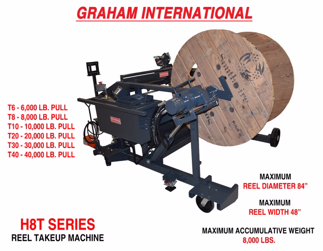 H8T Series Reel Takeup Machines | Graham International
