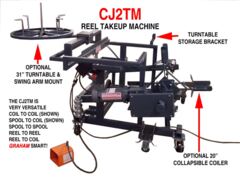 CJ2TM Reel Takeup Machine - View 2