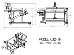 CJ2TM Reel Takeup Machine - View 6