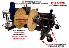 Model E125T20 Shaftless Automated Self-Propelled Takeup - View 2