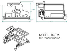 H4TM Reel Takeup Machine - View 5