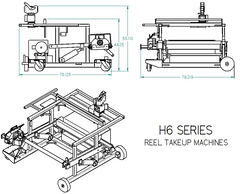 H6T Series Reel Takeup Machines - View 4