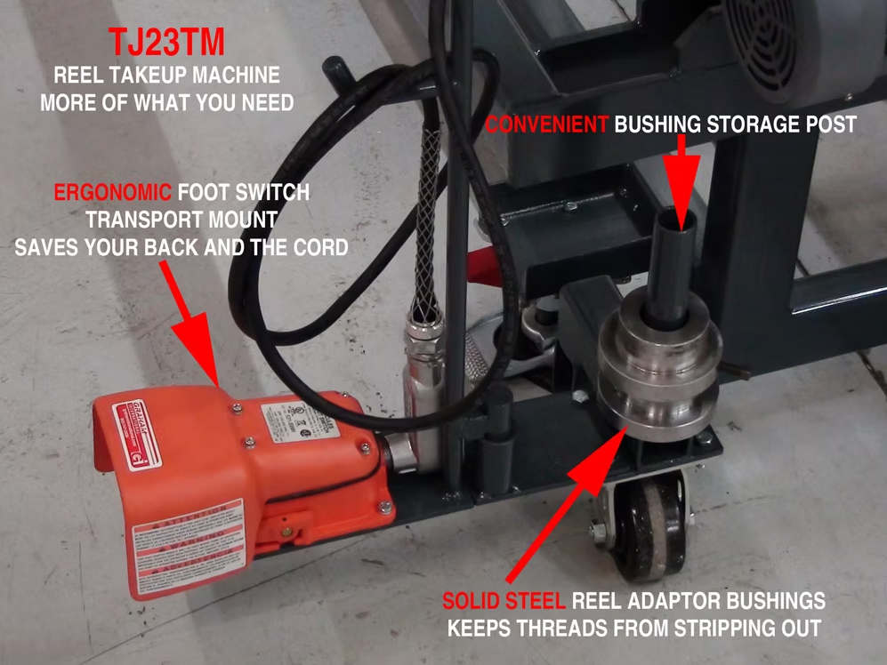 TJ23TM Reel Takeup Machine - View 4